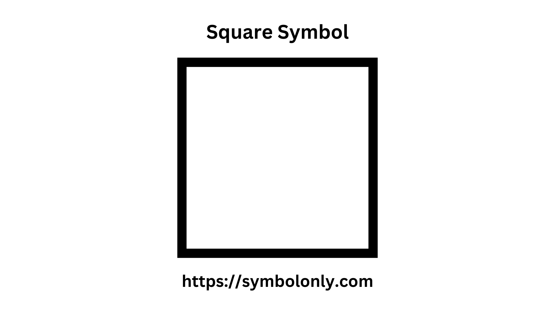 Square Symbol Copy And Paste 